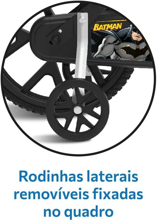 Brinquedos Bandeirante - Bicicleta Aro 14 Batman