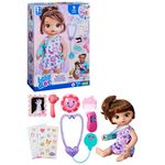 Boneca Bebê com Acessórios - Baby Alive - Bella - Hora da Consulta - F7536 - Hasbro