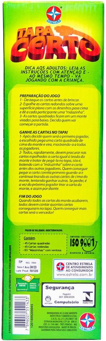 Estrela, Jogo Tapa Certo