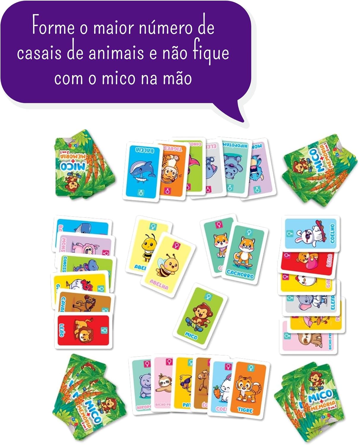 Kit de Jogos Educativos: Quem é Você? + Jogo da Memória - Diversão e Aprendizado em Família