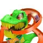 Pista de Percurso - Hot Wheels - T-Rex X - Quartel de Bombeiros - Mattel