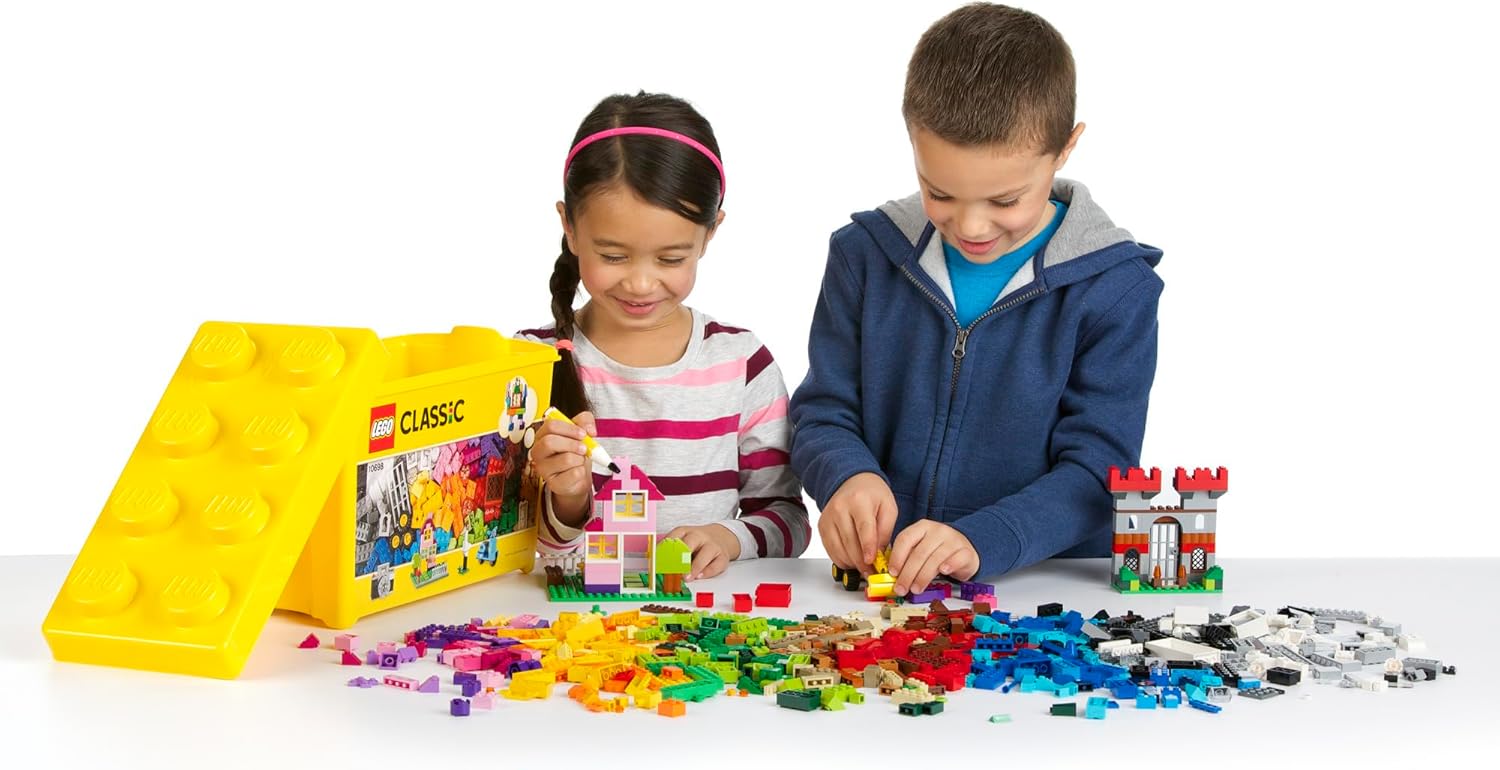 Classic Caixa Grande De Peças Criativas Lego Brick Box Sem Cor Especificada Grande