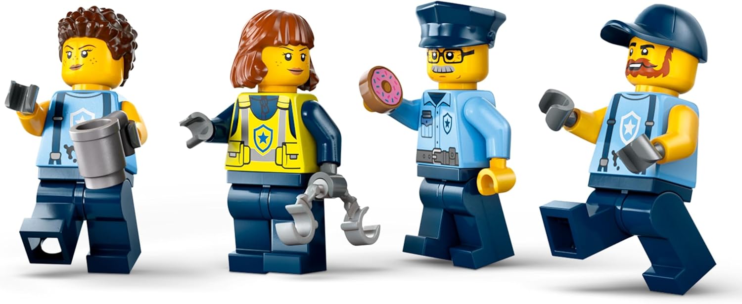 LEGO City Police Garagem Personalizada para Carros da Polícia 60457
