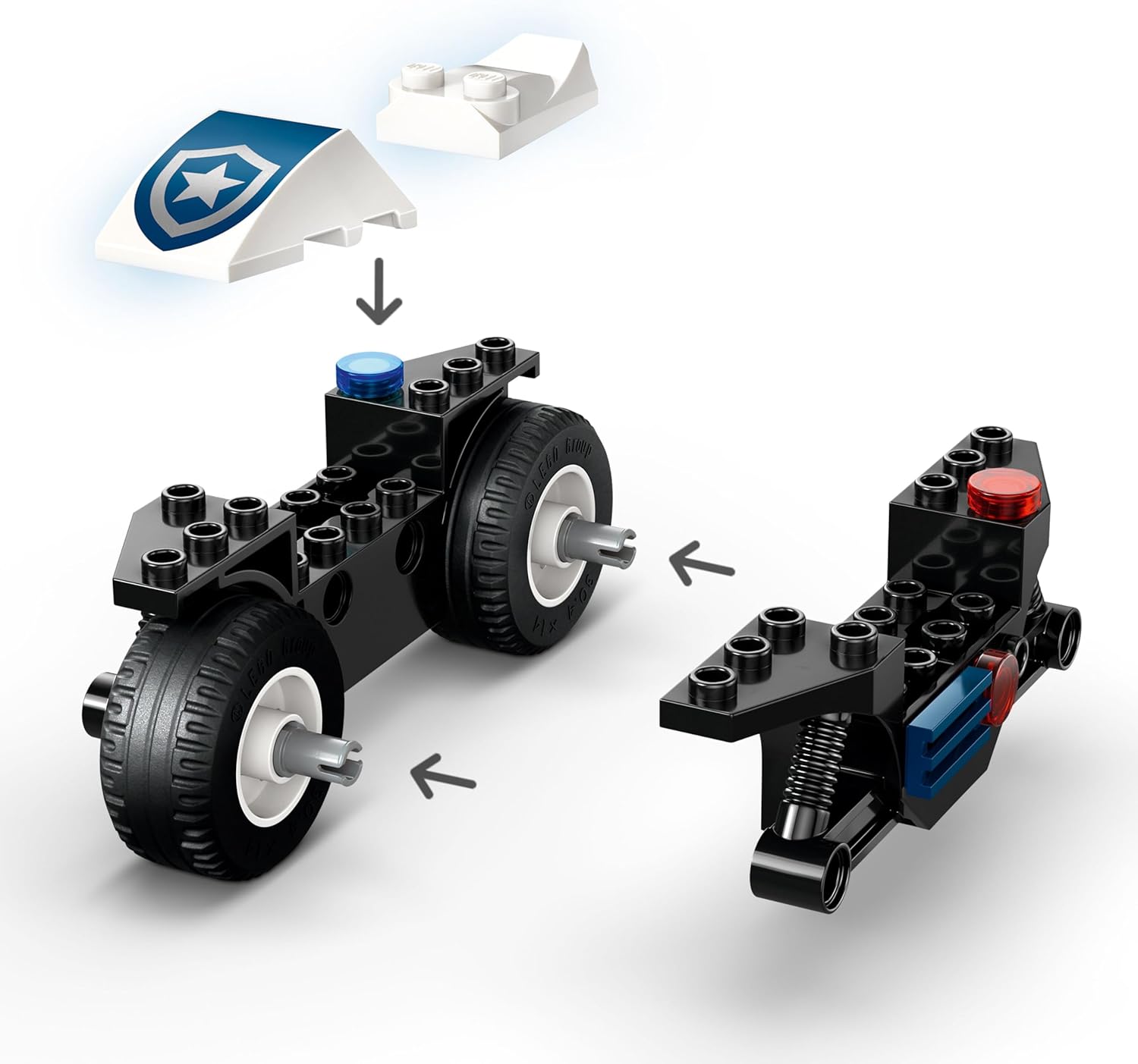 LEGO City Police Perseguição com Motocicleta da Polícia 60455