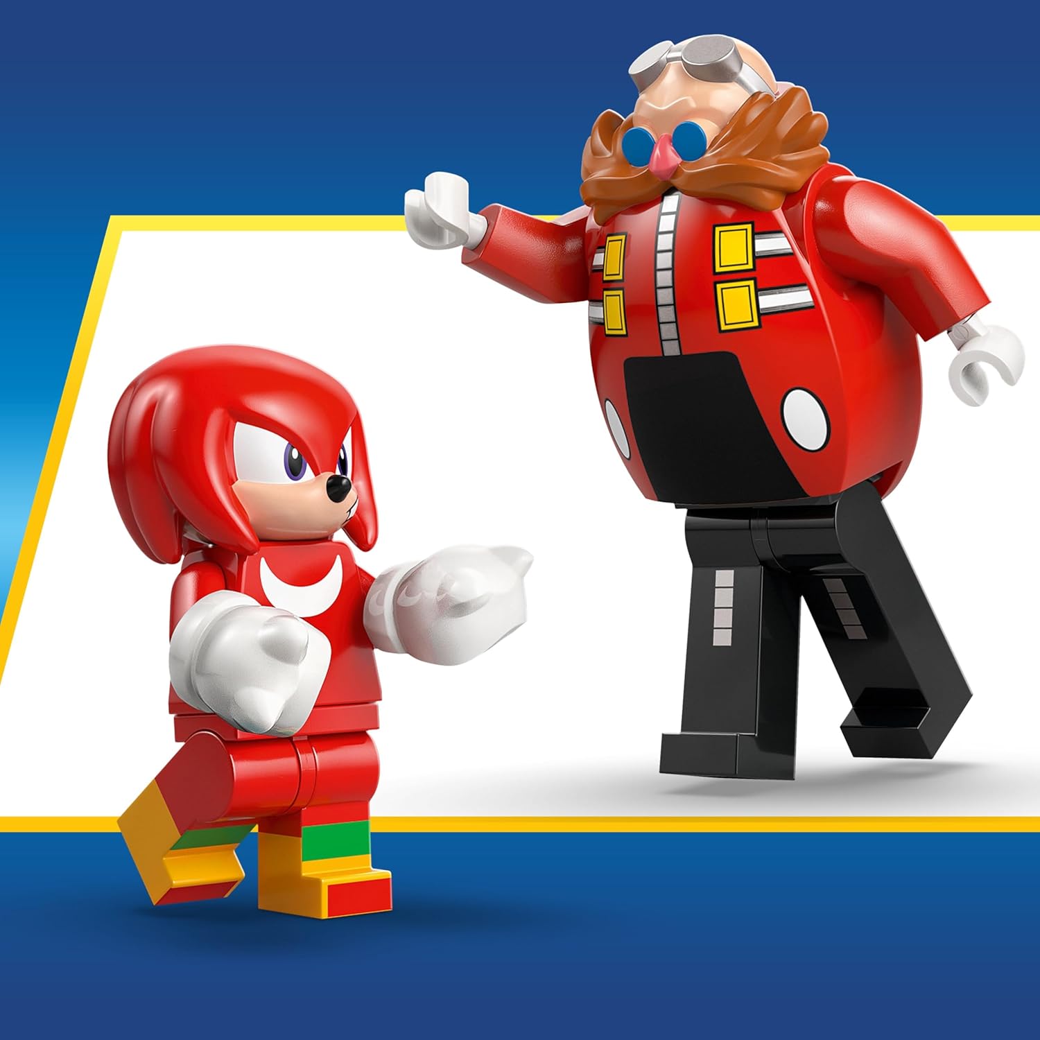 LEGO Sonic Knuckles vs. Robô Egg Crusher do Dr. Eggman 77005
