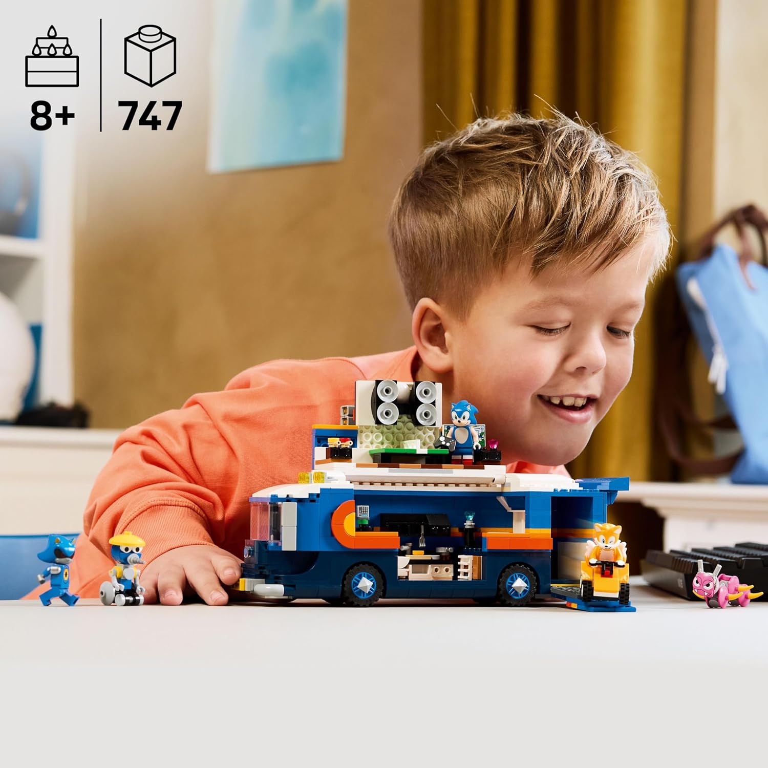 LEGO Sonic Caminhão de Comando Team Sonic 77006