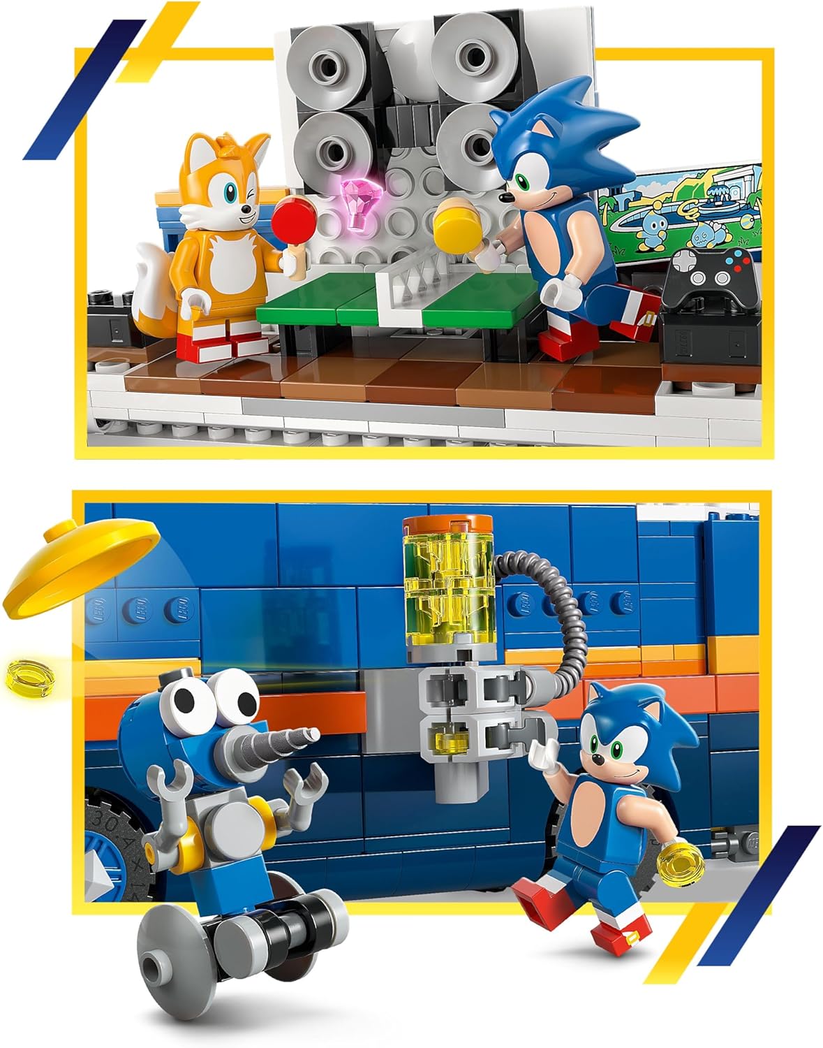 LEGO Sonic Caminhão de Comando Team Sonic 77006