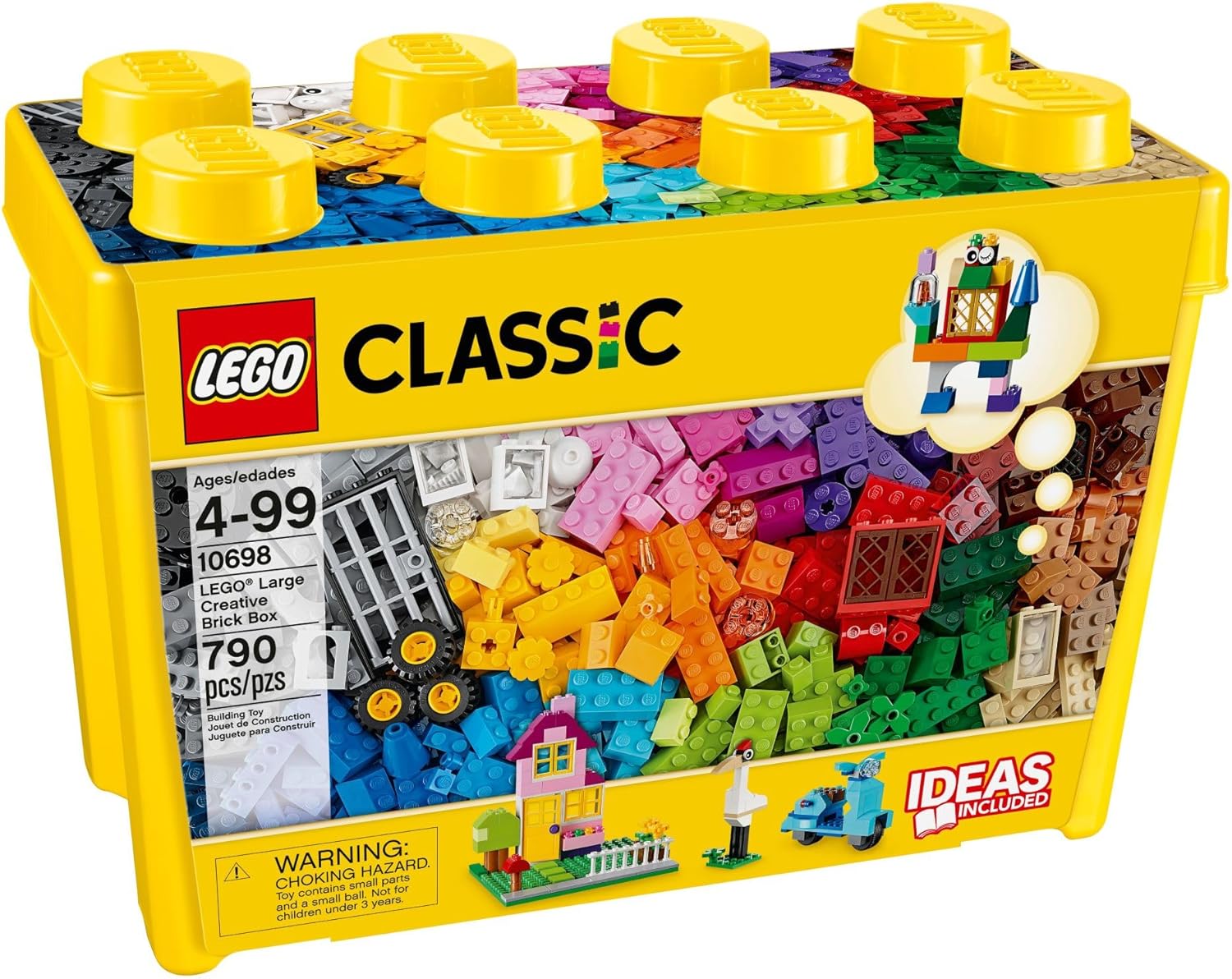 Classic Caixa Grande De Peças Criativas Lego Brick Box Sem Cor Especificada Grande