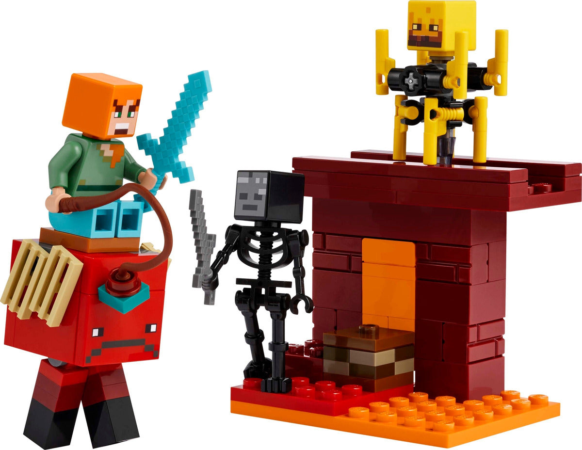 Lego® Minecraft® A Batalha De Lava No Nether 21266