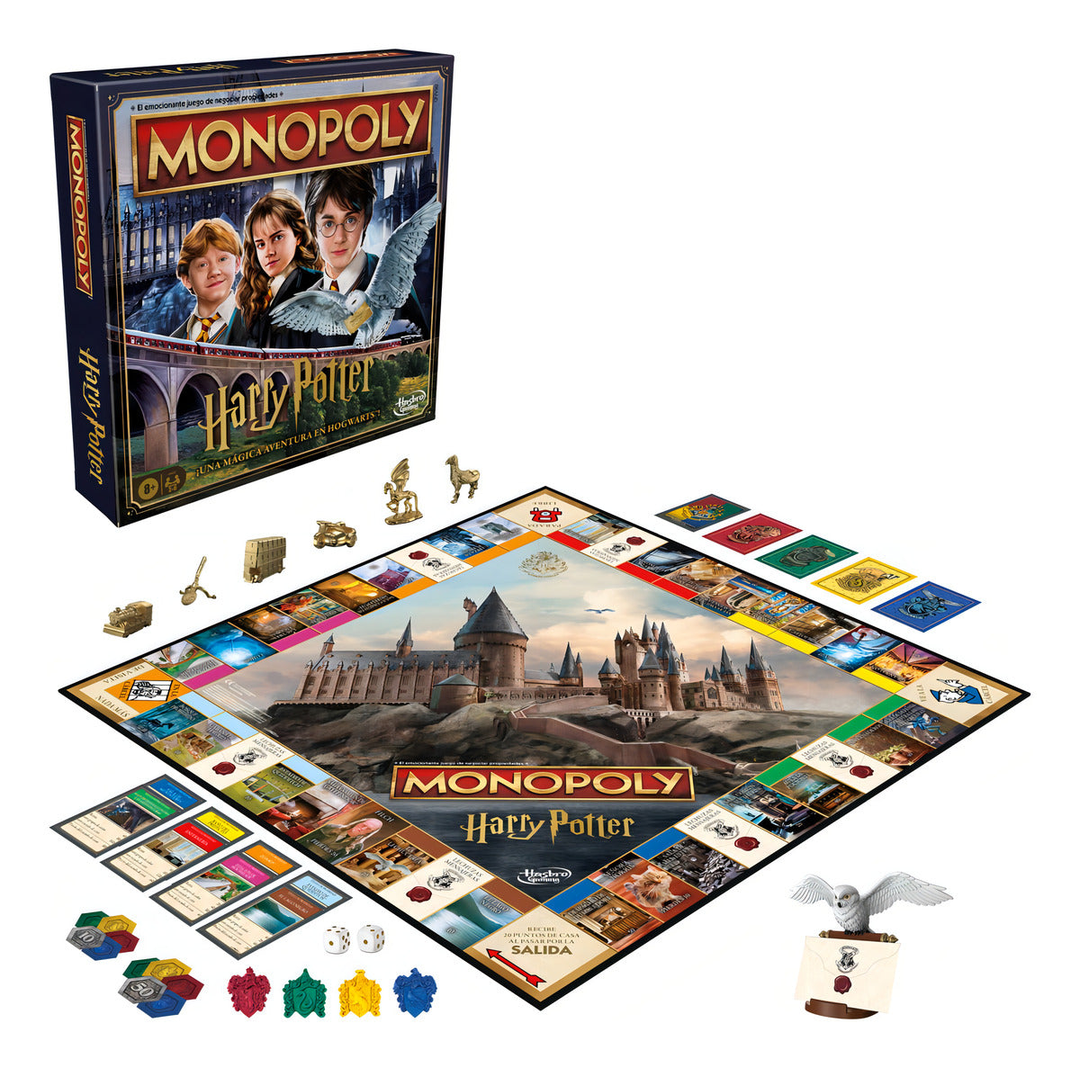 Jogo de tabuleiro Monopoly Harry Potter