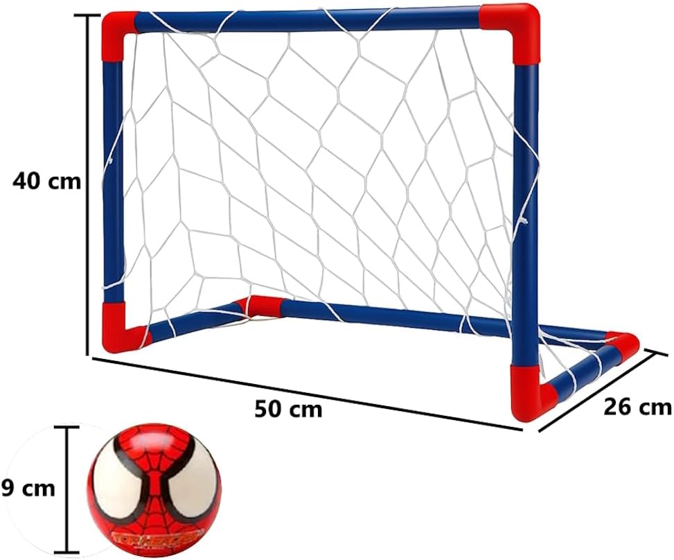 2 Golzinhos Futebol Infantil com Bola Macia Infantil Aranha