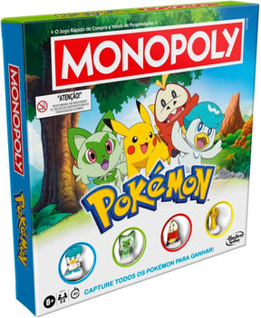 Monopoly Pokémon Edition Jogo de Tabuleiro