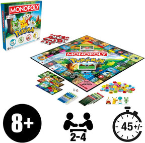 Monopoly Pokémon Edition Jogo de Tabuleiro