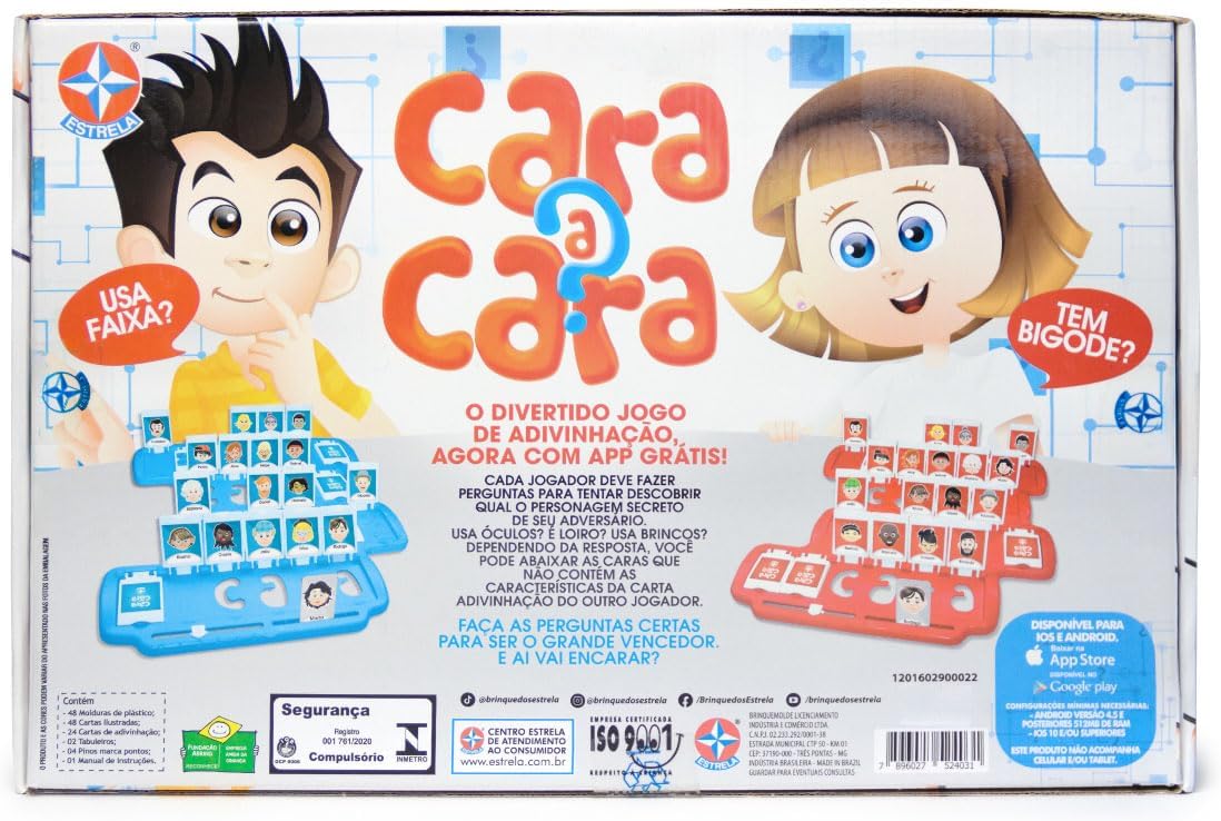 Jogo Cara a Cara, Estrela