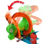 Pista de Percurso - Hot Wheels - T-Rex X - Quartel de Bombeiros - Mattel