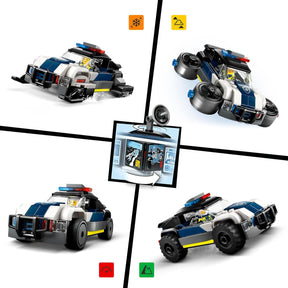 LEGO City Police Garagem Personalizada para Carros da Polícia 60457