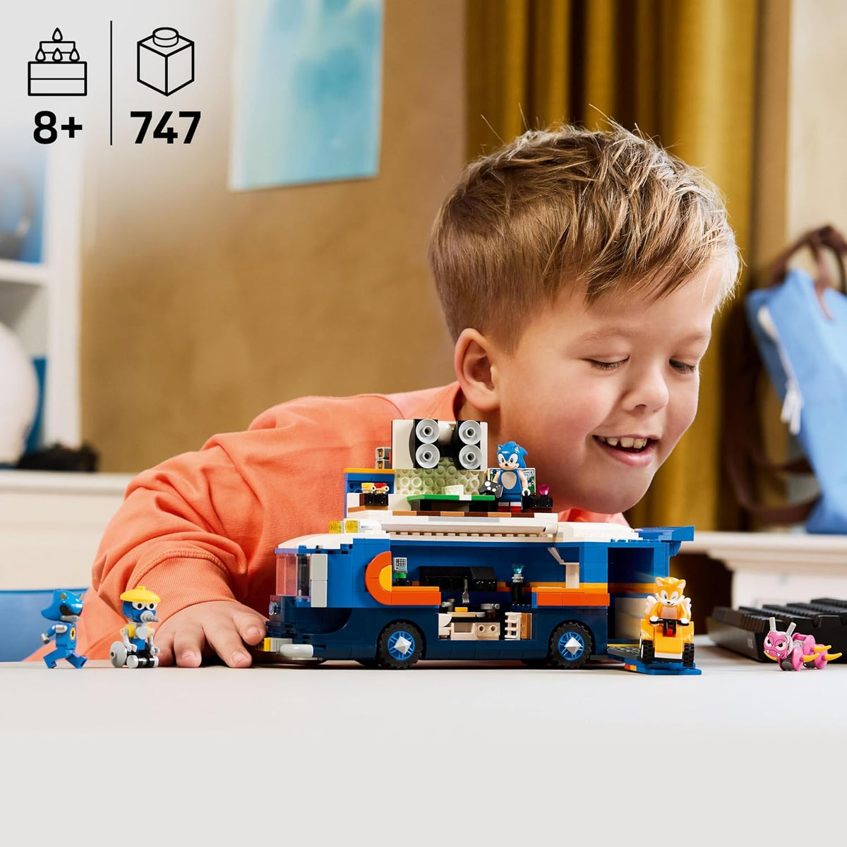 LEGO Sonic Caminhão de Comando Team Sonic 77006