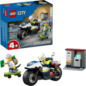 LEGO City Police Perseguição com Motocicleta da Polícia 60455