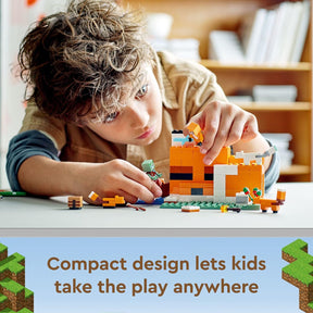 LEGO® Minecraft® – Pousada da Raposa, Brinquedo de Montar com Casa de Brinquedo e Toca da Raposa, Brinquedos Minecraft para Montar Casa, Jogo de Montar, Brinquedos para Crianças de 8 Anos 21178