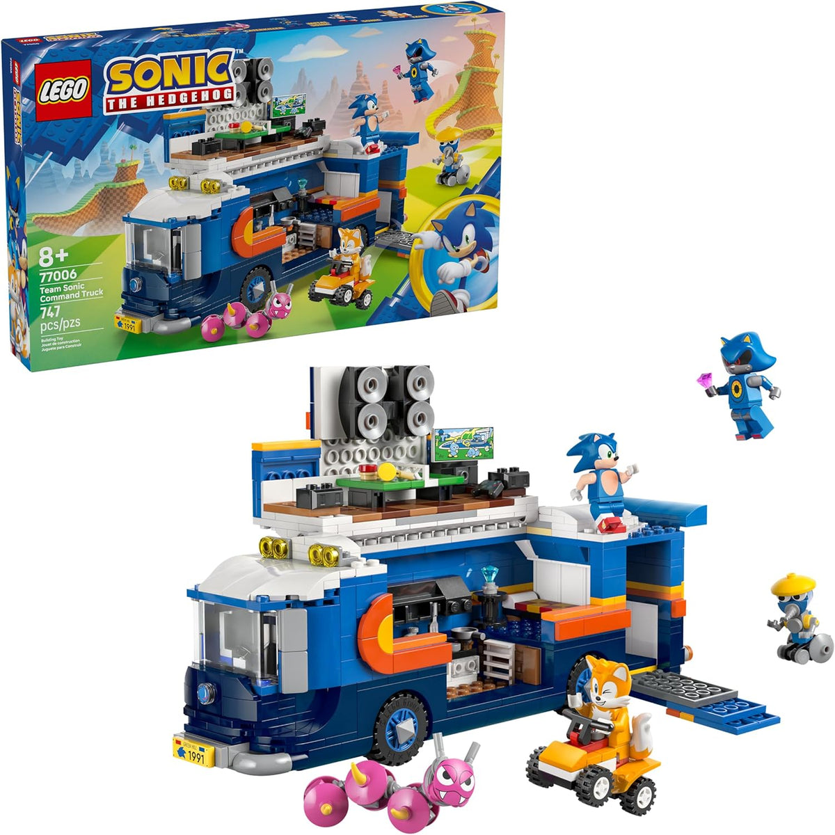 LEGO Sonic Caminhão de Comando Team Sonic 77006