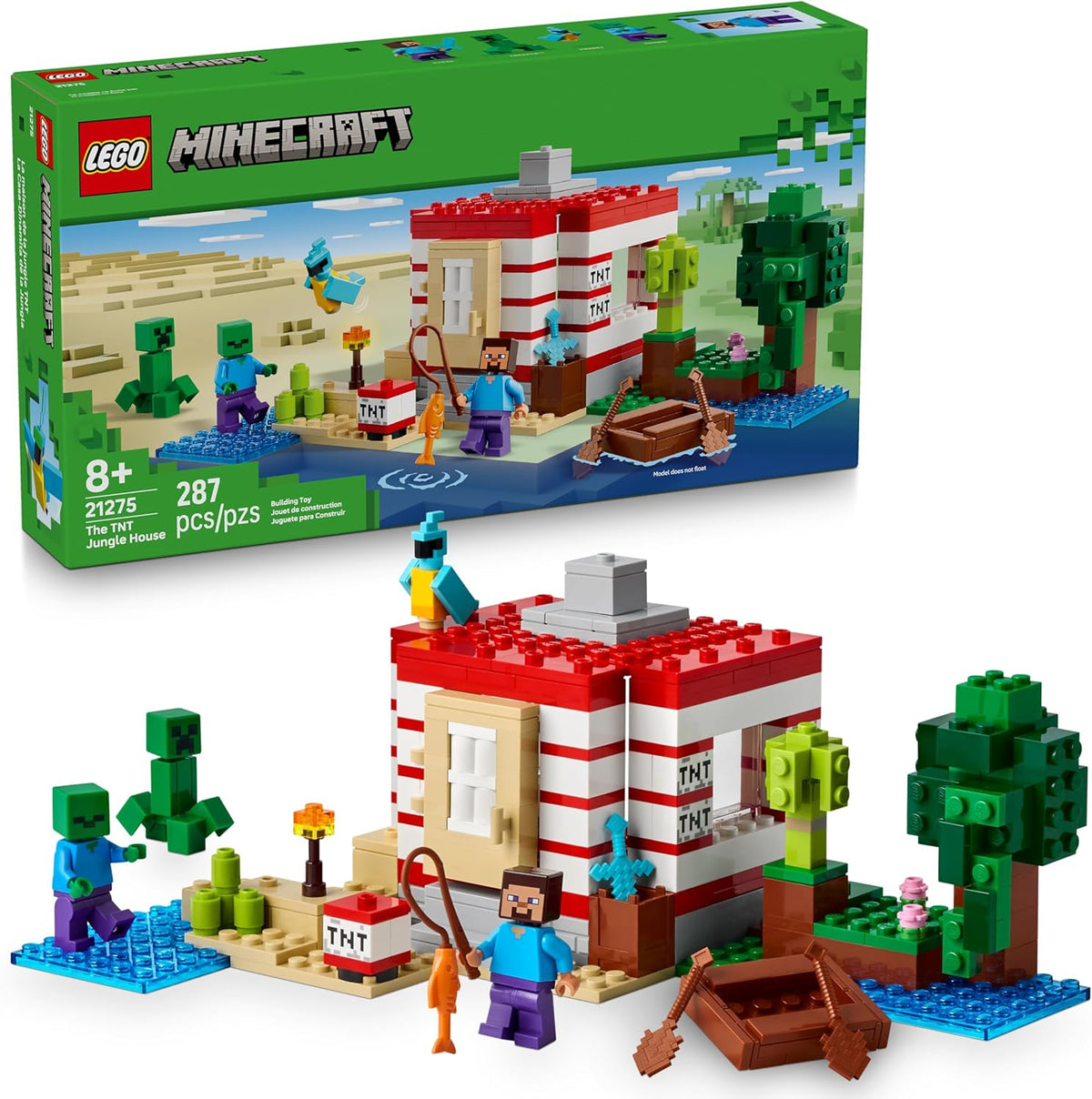 LEGO Minecraft A Casa de Dinamite na Selva 21275