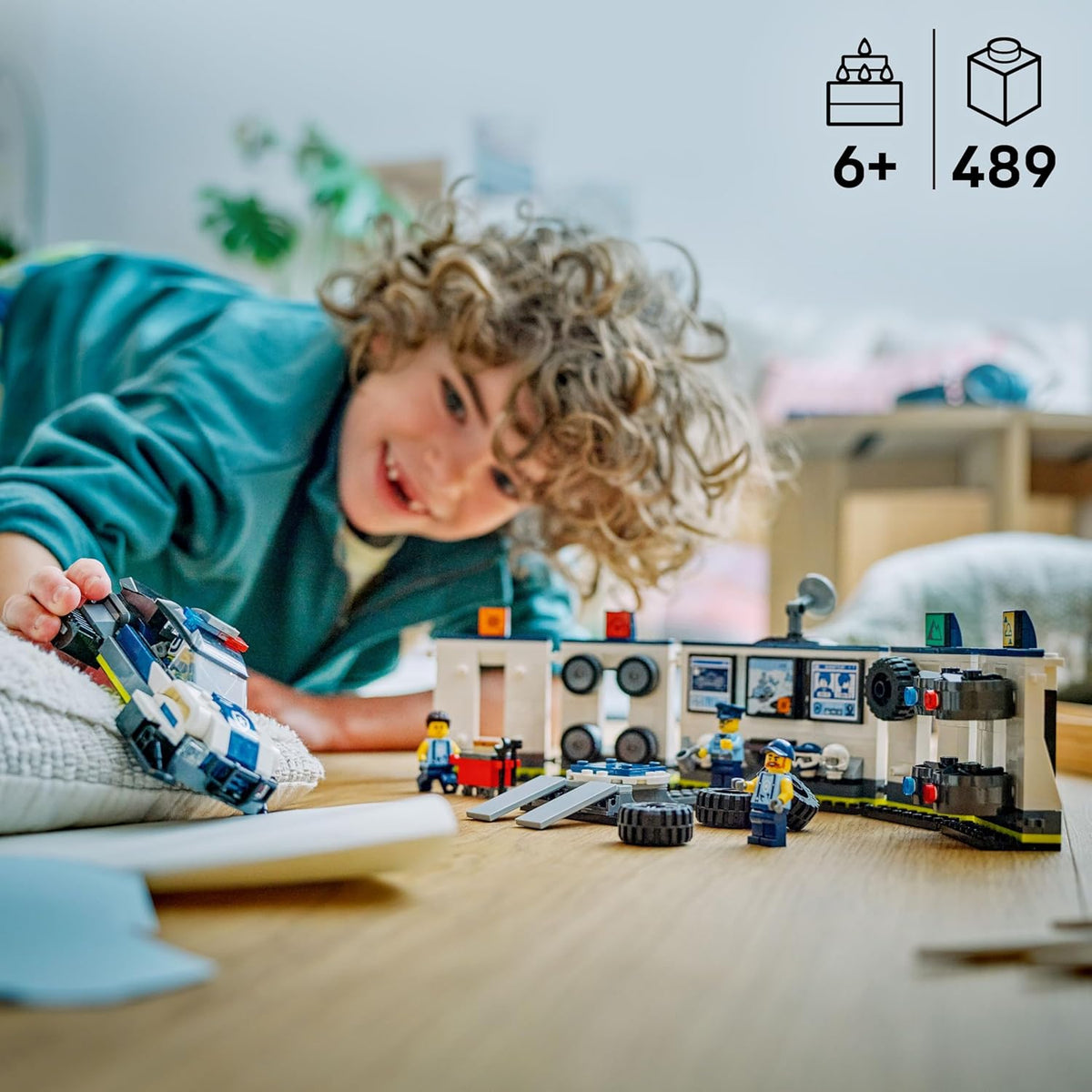 LEGO City Police Garagem Personalizada para Carros da Polícia 60457