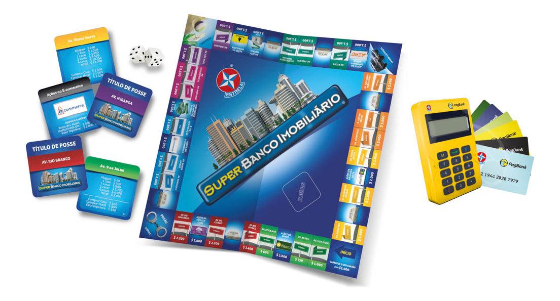 Jogo Super Banco Imobiliário Estrela SAR3043994
