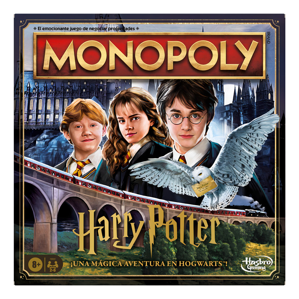 Jogo de tabuleiro Monopoly Harry Potter